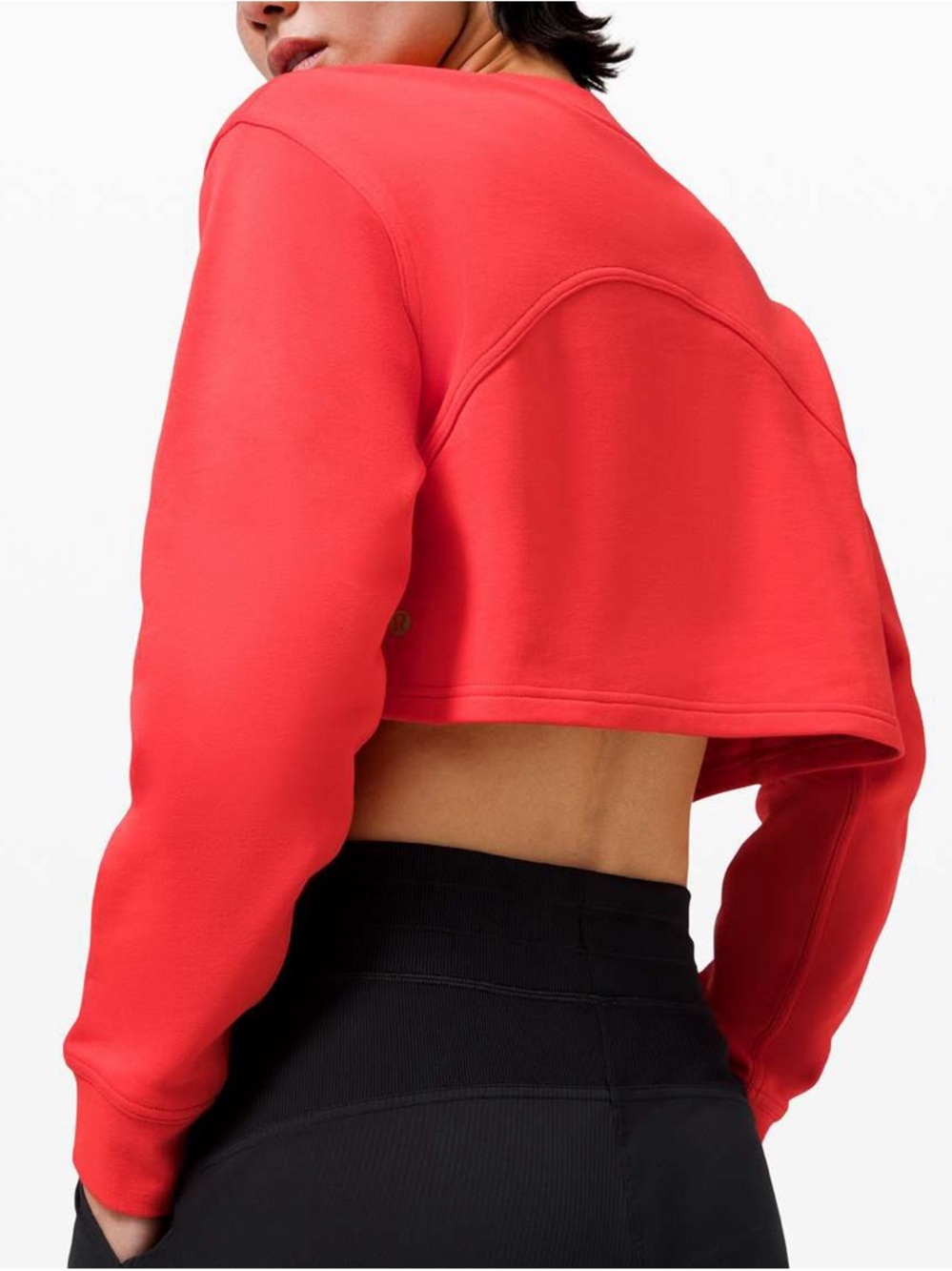 Lululemon All Yours Cropped Sweater Top